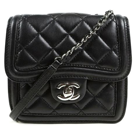 small black chanel crossbody|chanel small crossbody wallet.